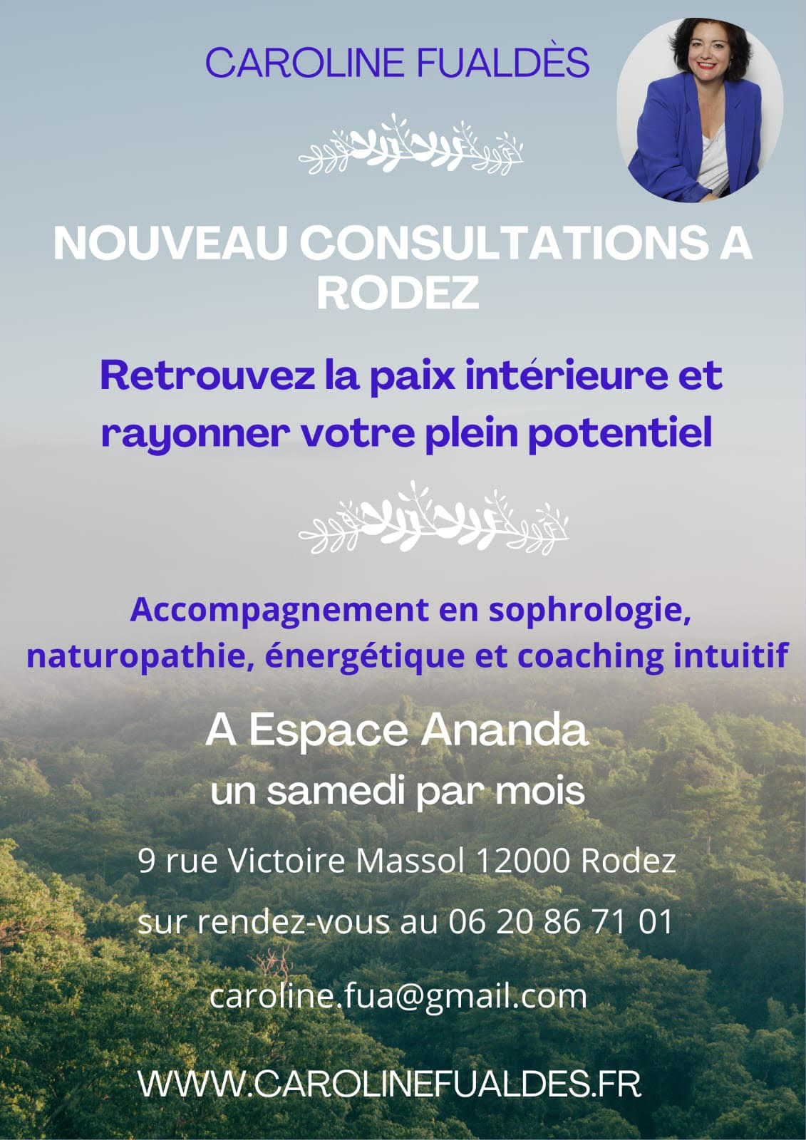 NOUVEAU CONSULTATIONS HOLISTIQUES A RODEZ