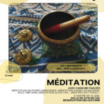 Ne manquez pas le prochain STAGE DE MÉDITATION avec la MJC de LUC LA PRIMAUBE le samedi 15 novembre 2025 de 9h45 à 12h, salle de gym de Luc.