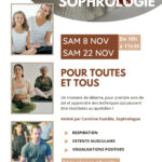 SOPHROLOGIE POUR TOUS au centre social d’Espalion, découverte ou redecouverte de 5 ans à 99 ans : le samedi 22 novembre de 10h à 11h30 !