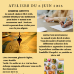 Atelier d&rsquo;ECRITURE INTUITIVE le samedi 6 juin 2026 de 10h à 12h30 à Bezonnes près de Rodez.