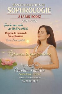 Reprise le mercredi 16 septembre 2026 18h30 19h30 MJC Rodez